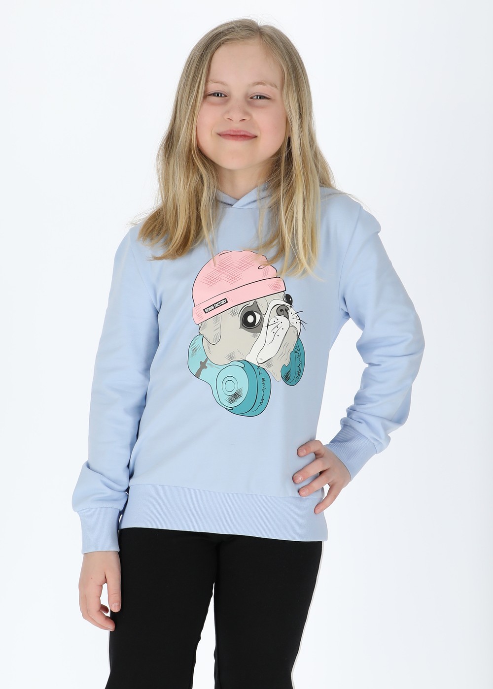 San Diego Hood G Jr, Lt. Blue Headphones, 120,  Hoodies San Diego Hood G Jr, Lt. Blue Headphones, 120,  Hoodies