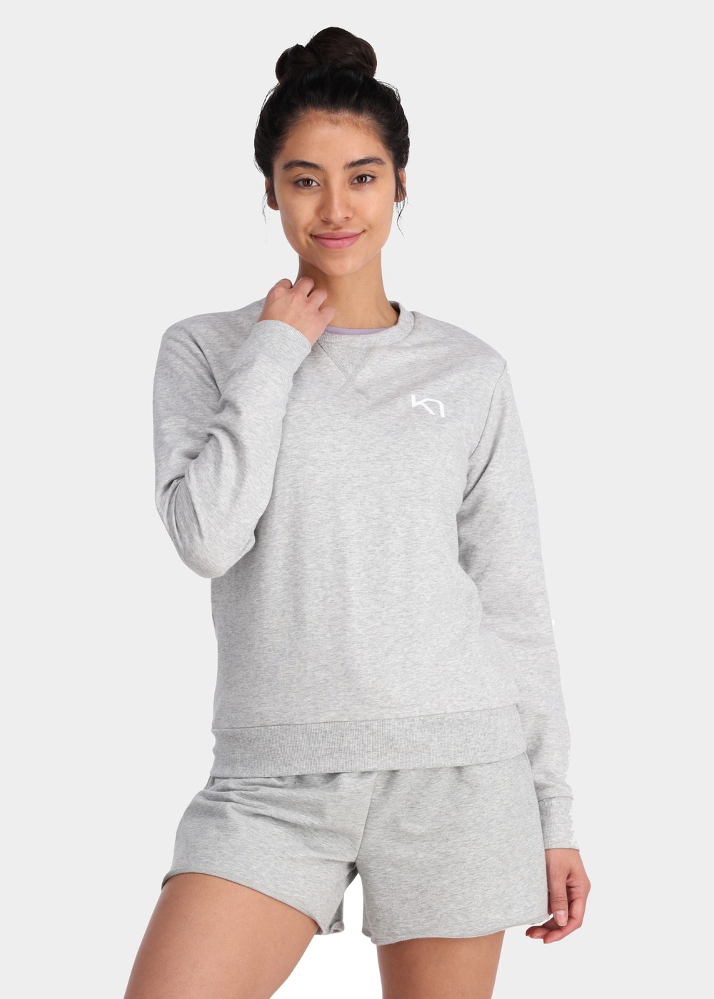 Kari Crew, Greym, L,  Sweatshirts