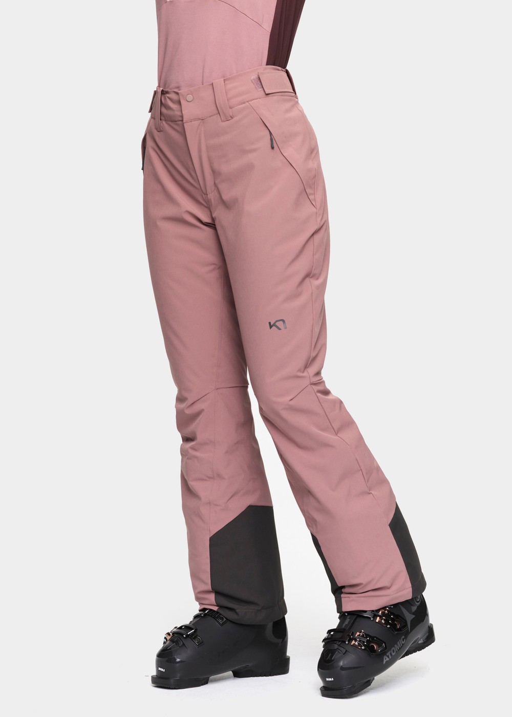 Emma Ski Pants, Taupe, Xl,  Skidbyxor