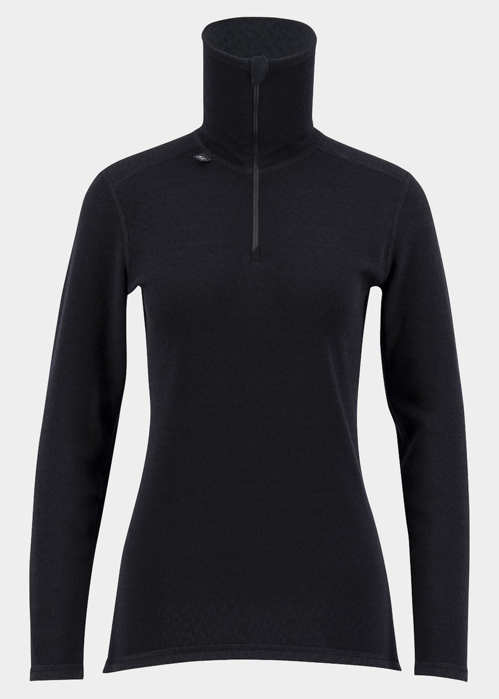 Comfort 200 Turtle Neck W/Zip, Black/Black, M,  Ullunderställ