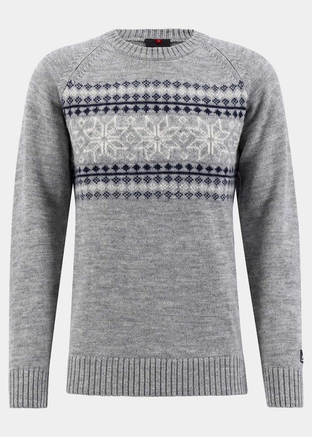 Eio Sweater Ms, Grey Melange/Vanilla/New Navy, Xl,  Ulltröjor