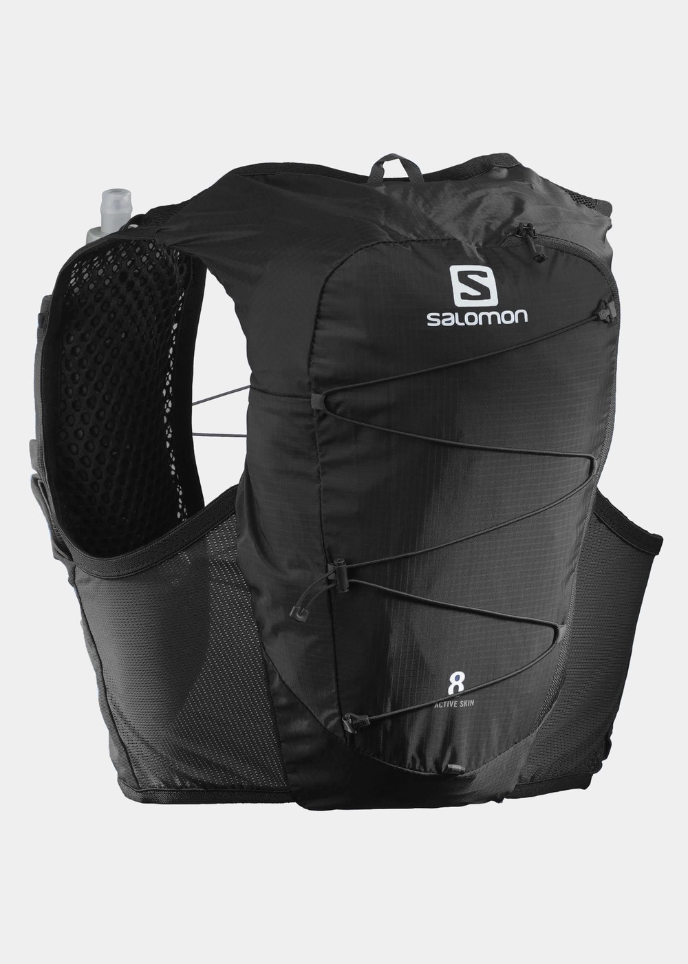 Active Skin 8 With Flasks-Blac, Black, M,  Löpartillbehör | Kläder//Jackor//Dam//Softshelljackor | Padelspecialisterna