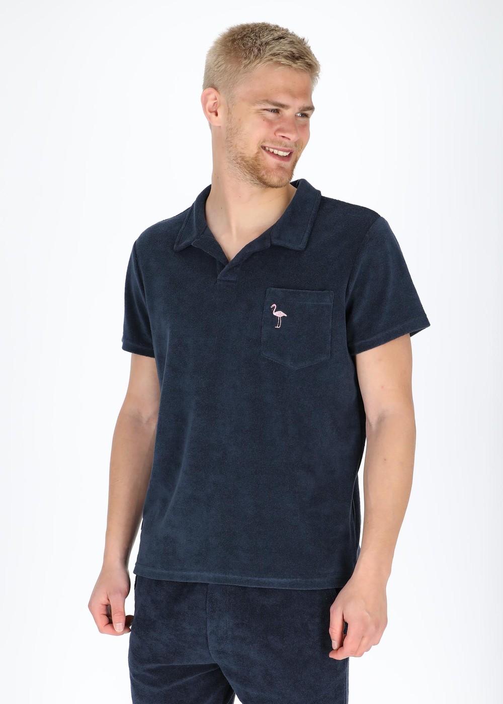 Ibiza Terry Pique, Navy, Xl,  Piketröjor Ibiza Terry Pique, Navy, Xl,  Piketröjor