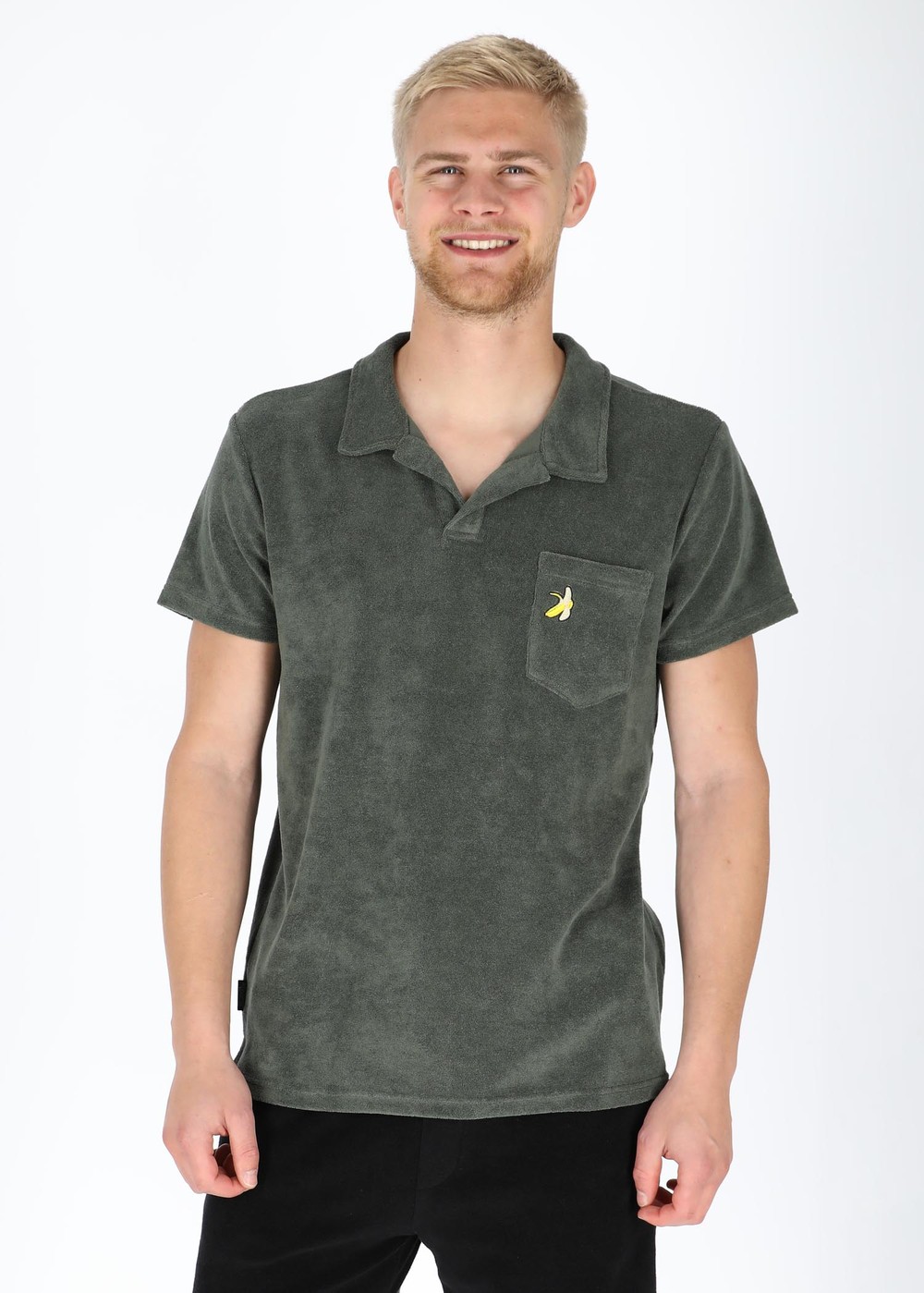 Ibiza Terry Pique, Olive, 3xl,  Piketröjor