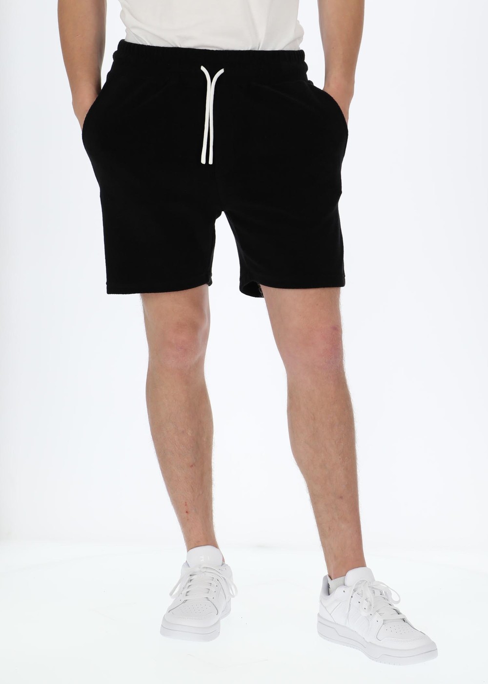 Ibiza Terry Shorts, Black, Xs,  Sweatpants