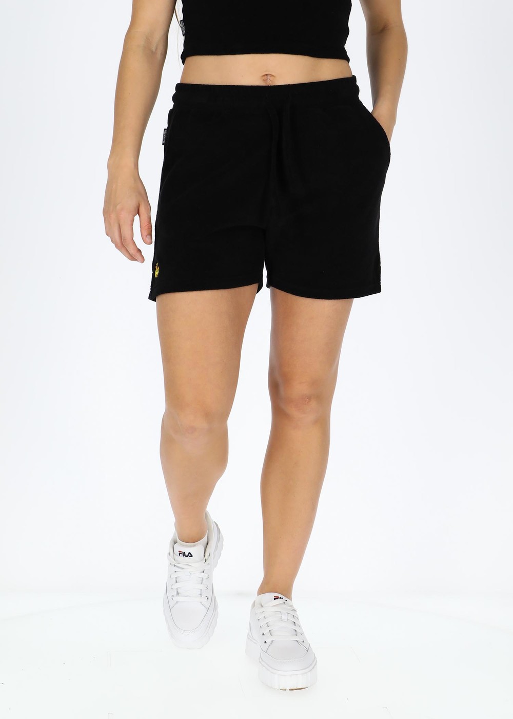 Ibiza Terry Shorts W, Black, 44,  Sweatshorts