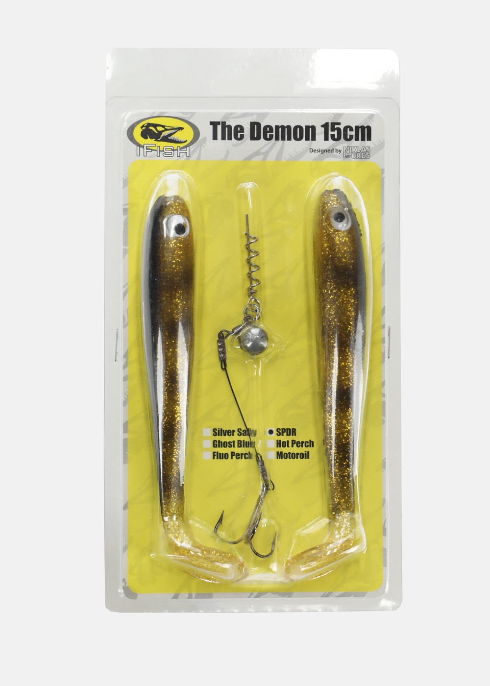 The Demon Shad 15cm Spdr, One Color, 15,  Jiggar