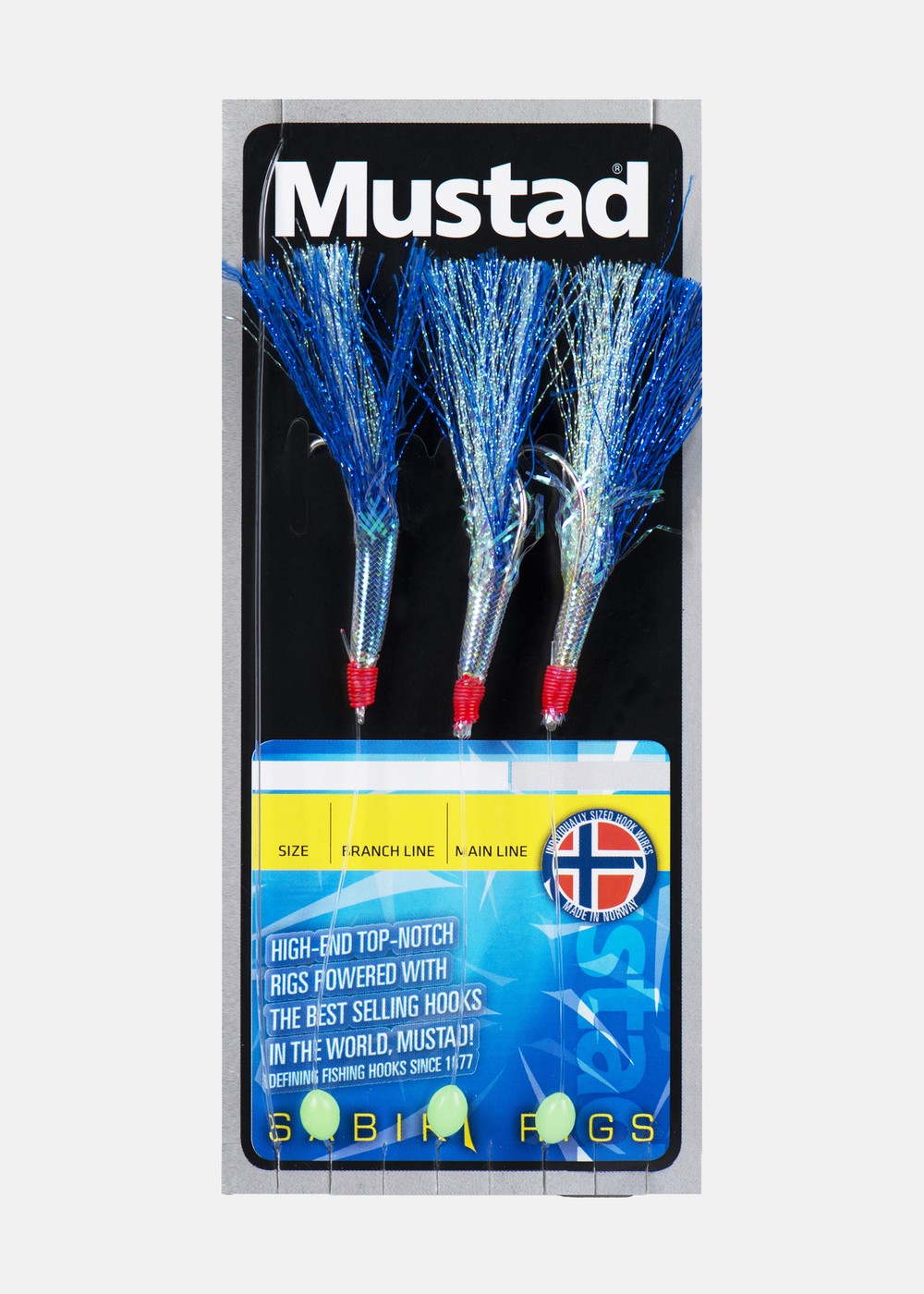 Blue Flasher Rig, 3/0, One Color, No Size,  Kustdrag