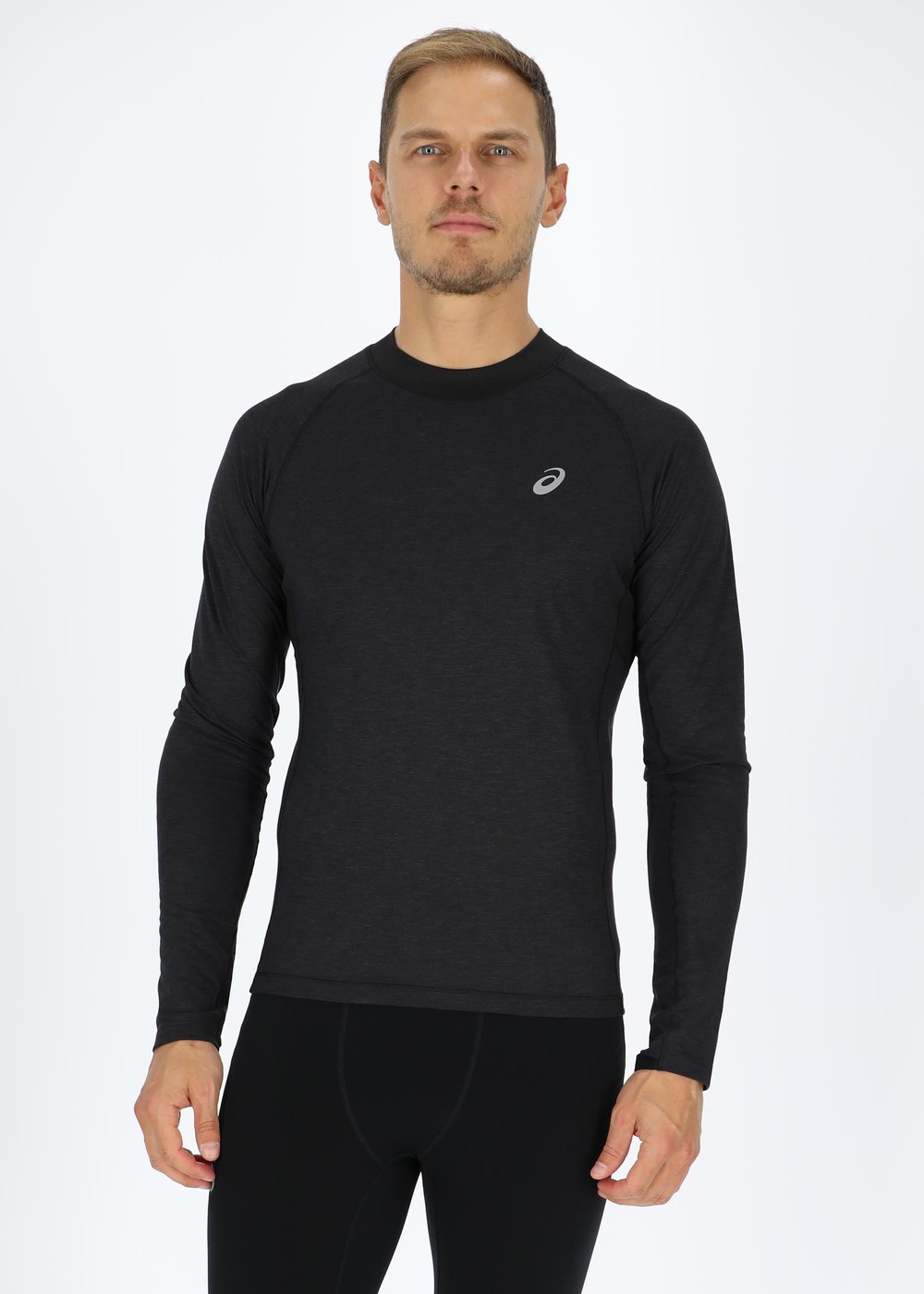 Winter Run Ls Top, Performance Black, S,  Löpartröjor