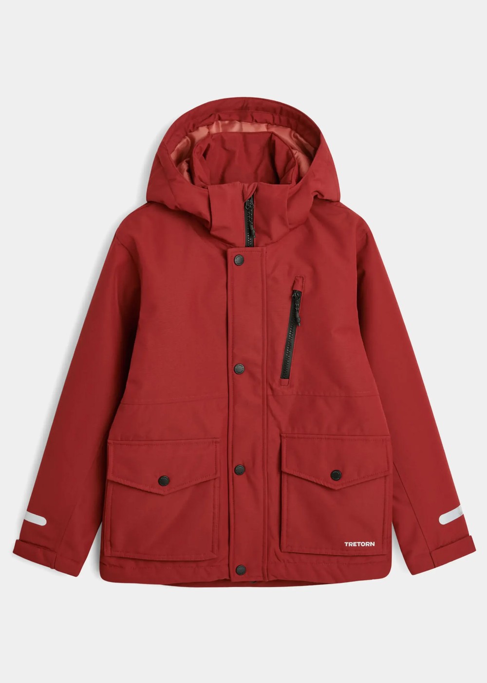 Aktiv Light Padded Jacket, 301 Lingonberry, 110/116,  Fodrade Regnkläder