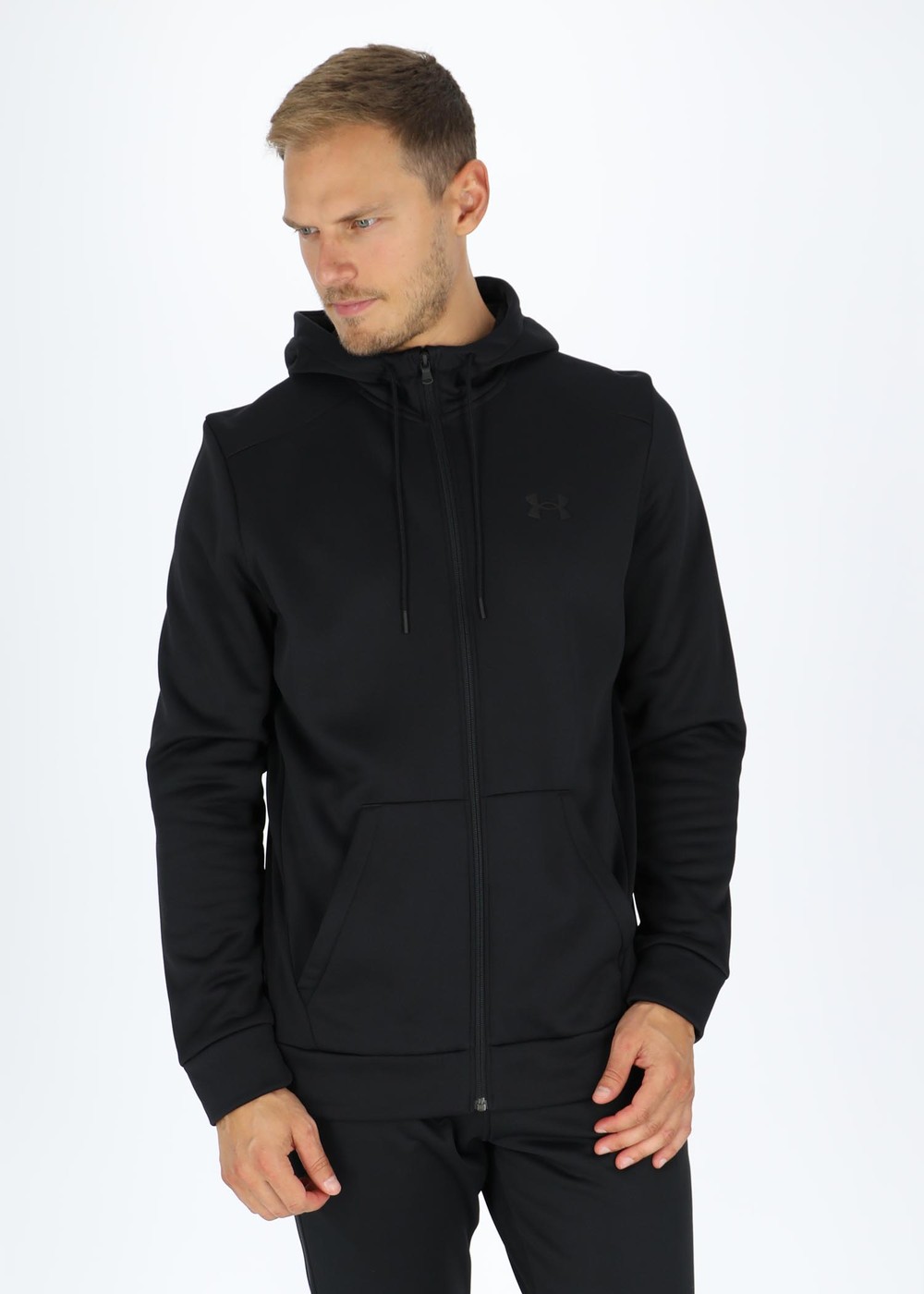 Ua Armour Fleece Fz Hoodie, Black, Xl,  Hoodies Ua Armour Fleece Fz Hoodie, Black, Xl,  Hoodies