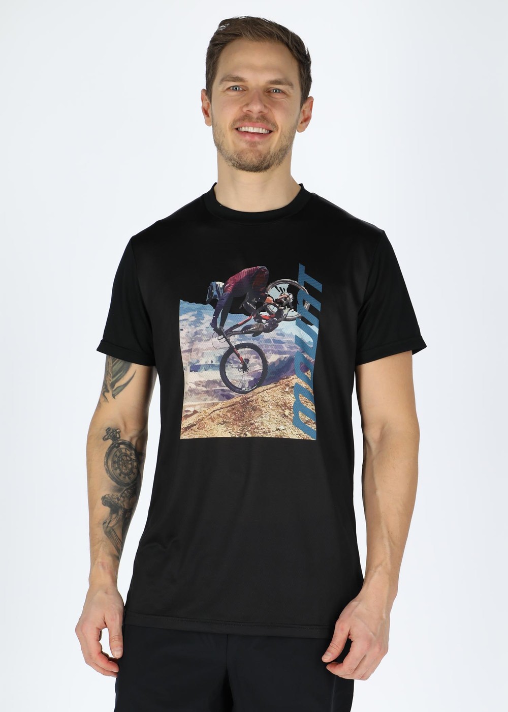 Mtb Logo Tee, Black, Xl,  Cykeltröja Kort Ärm