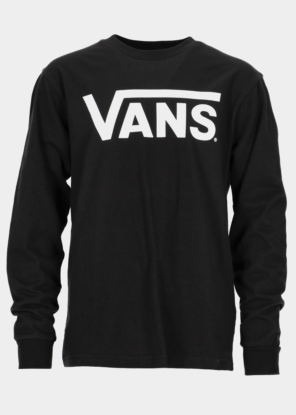 Classic Vans Ls-B, Black/White, S,  T-Shirts