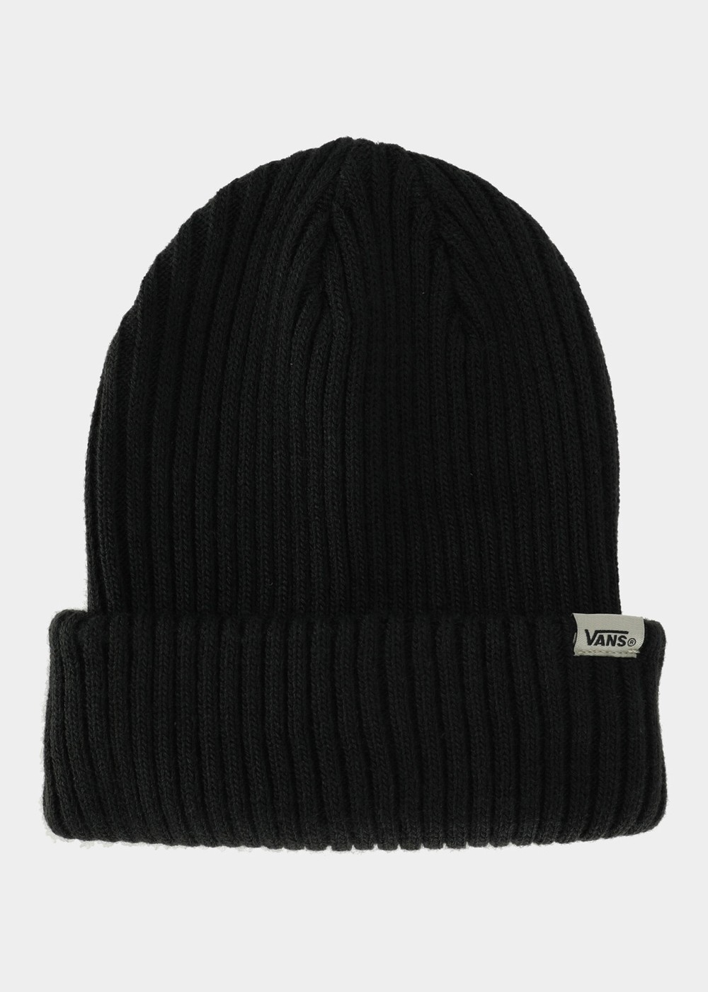 Mn Clipped Cuff Beanie-B, Black, Onesize,  Pannband