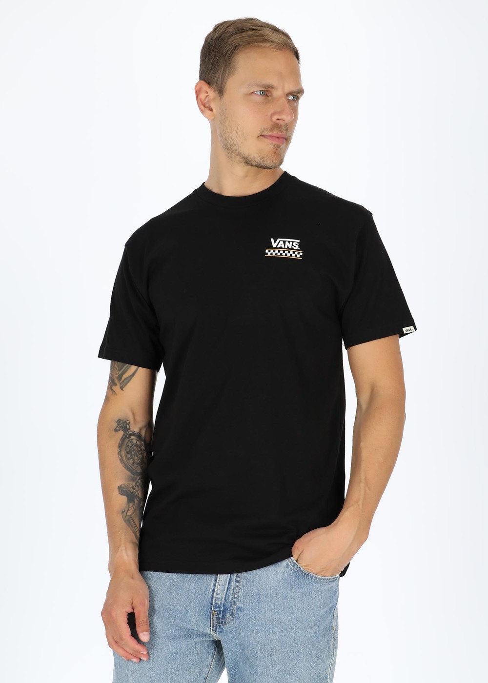 Stackton Tee-B, Black, S,  T-Shirts