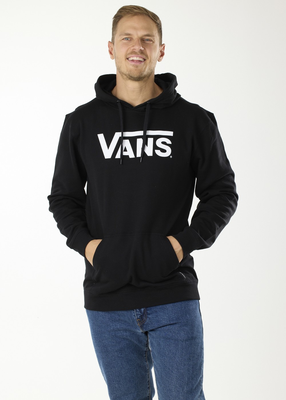 Classic Vans Po-B, Black, S,  Hoodies