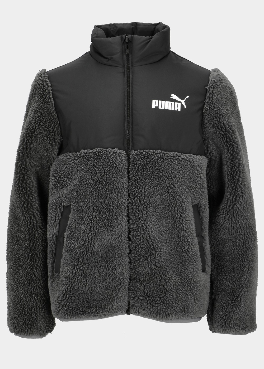 Sherpa Jacket, Puma Black, 128,  Höstjackor