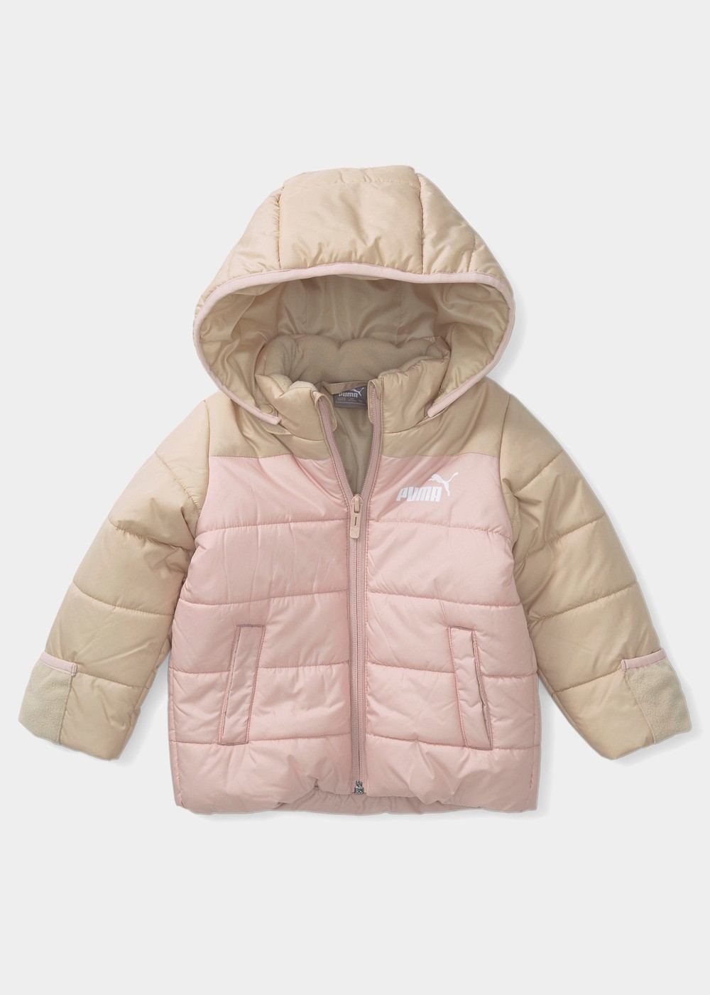 Minicats Hooded Padded Jacket, Light Sand, 92,  Vinterjackor