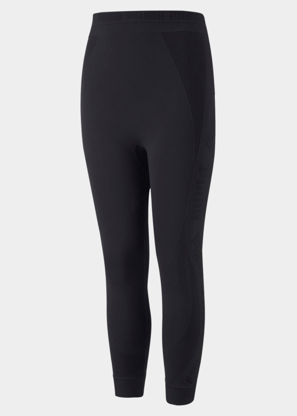 Rt Seamless 7/8 Tights G, Puma Black, 176,  Löpartights