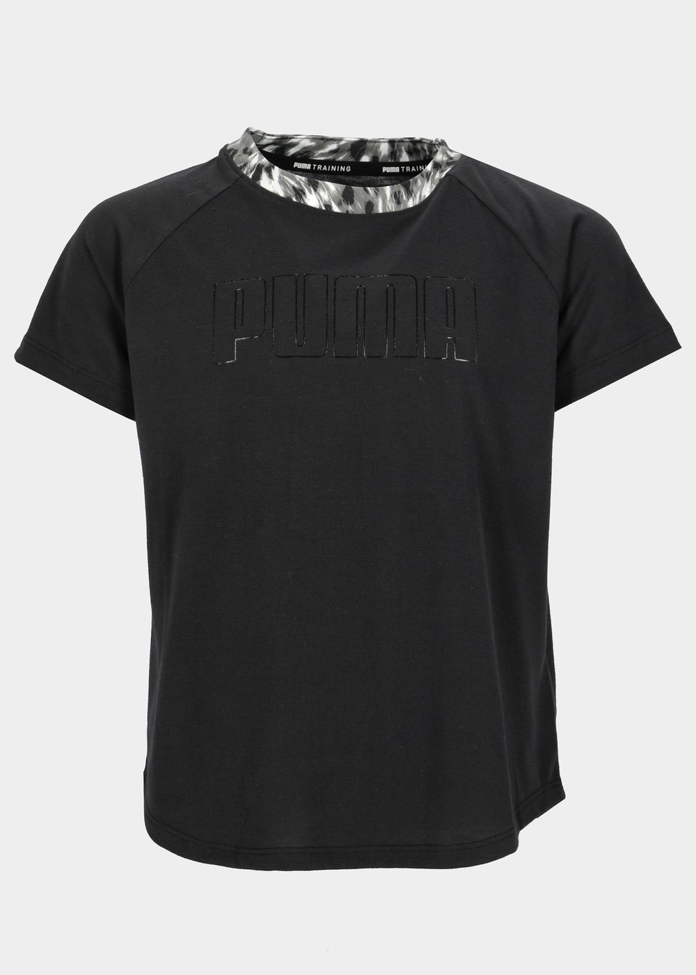 Rt Safari Glam Tee G, Puma Black, 116,  T-Shirts Rt Safari Glam Tee G, Puma Black, 116,  T-Shirts