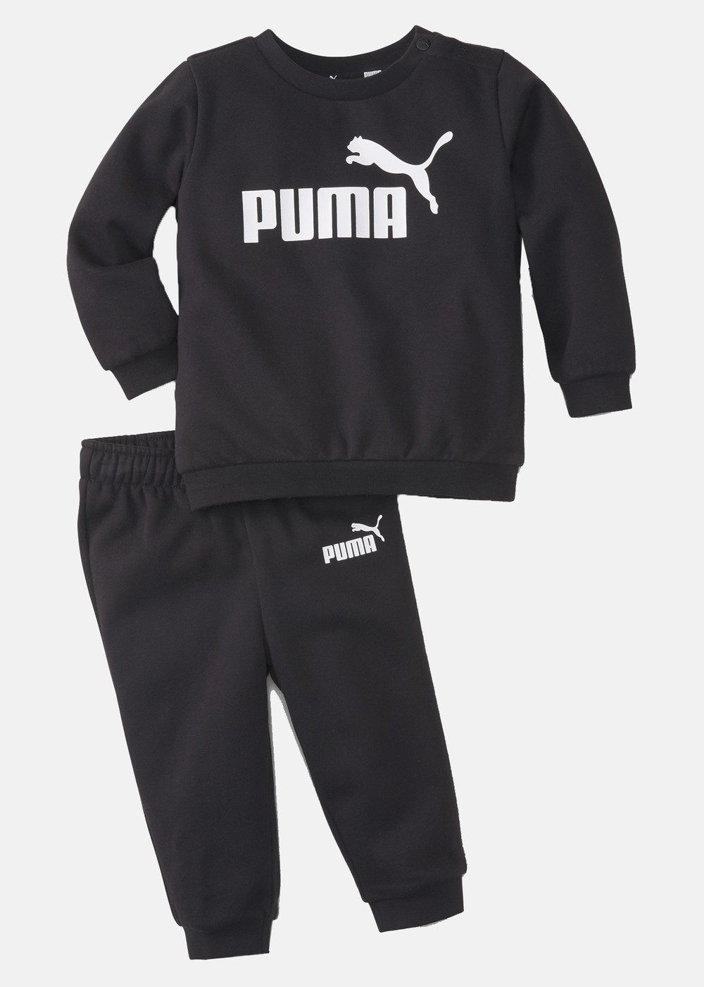 Minicats Ess Crew Jogger Fl, Cotton Black, 80,  Joggingset Minicats Ess Crew Jogger Fl, Cotton Black, 80,  Joggingset