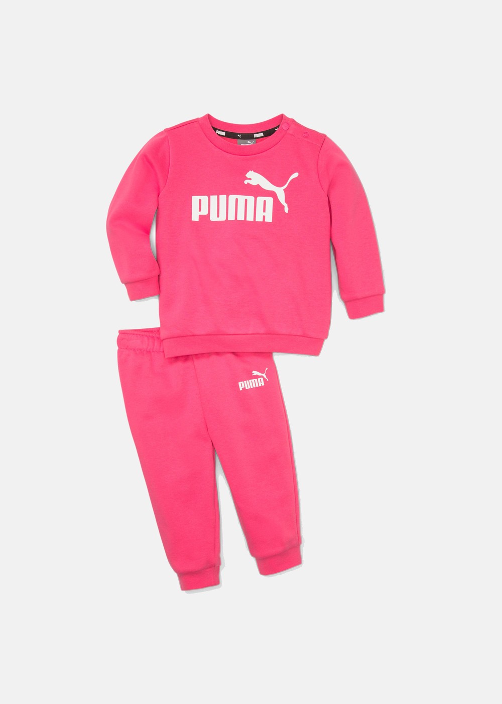 Minicats Ess Crew Jogger Fl, Glowing Pink, 62,  Joggingset