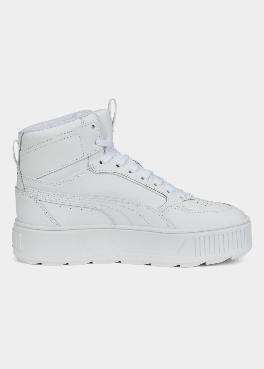 Karmen Rebelle Mid, Puma White-Puma White, 40 (Uk 6.5),  Sneakers