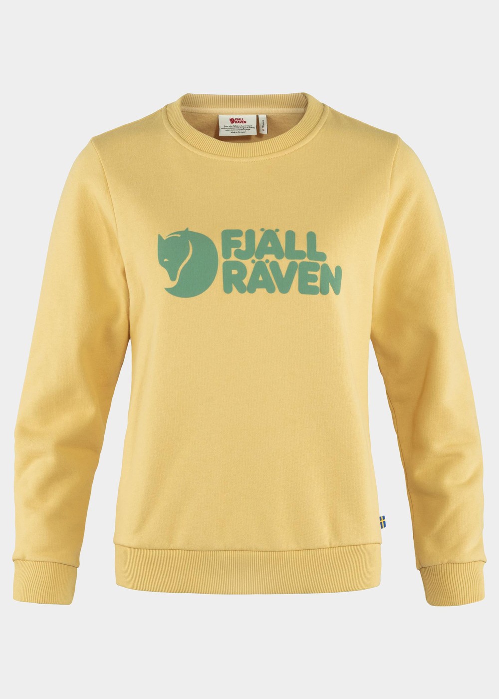 Fjällräven Logo Sweater W, Mais Yellow, Xs,  Sweatshirts Fjällräven Logo Sweater W, Mais Yellow, Xs,  Sweatshirts