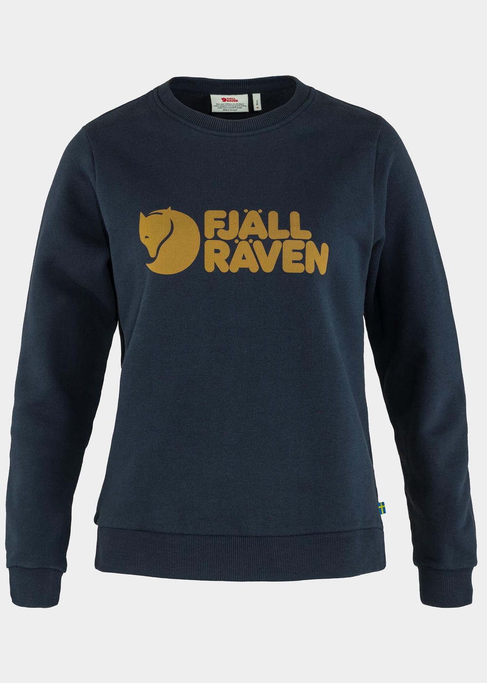 Fjällräven Logo Sweater W, Dark Navy, Xs,  Sweatshirts