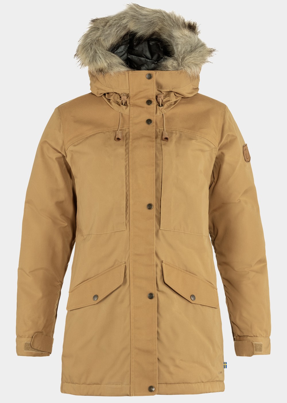 Singi Down Jacket W, Buckwheat Brown, S,  Vinterjackor