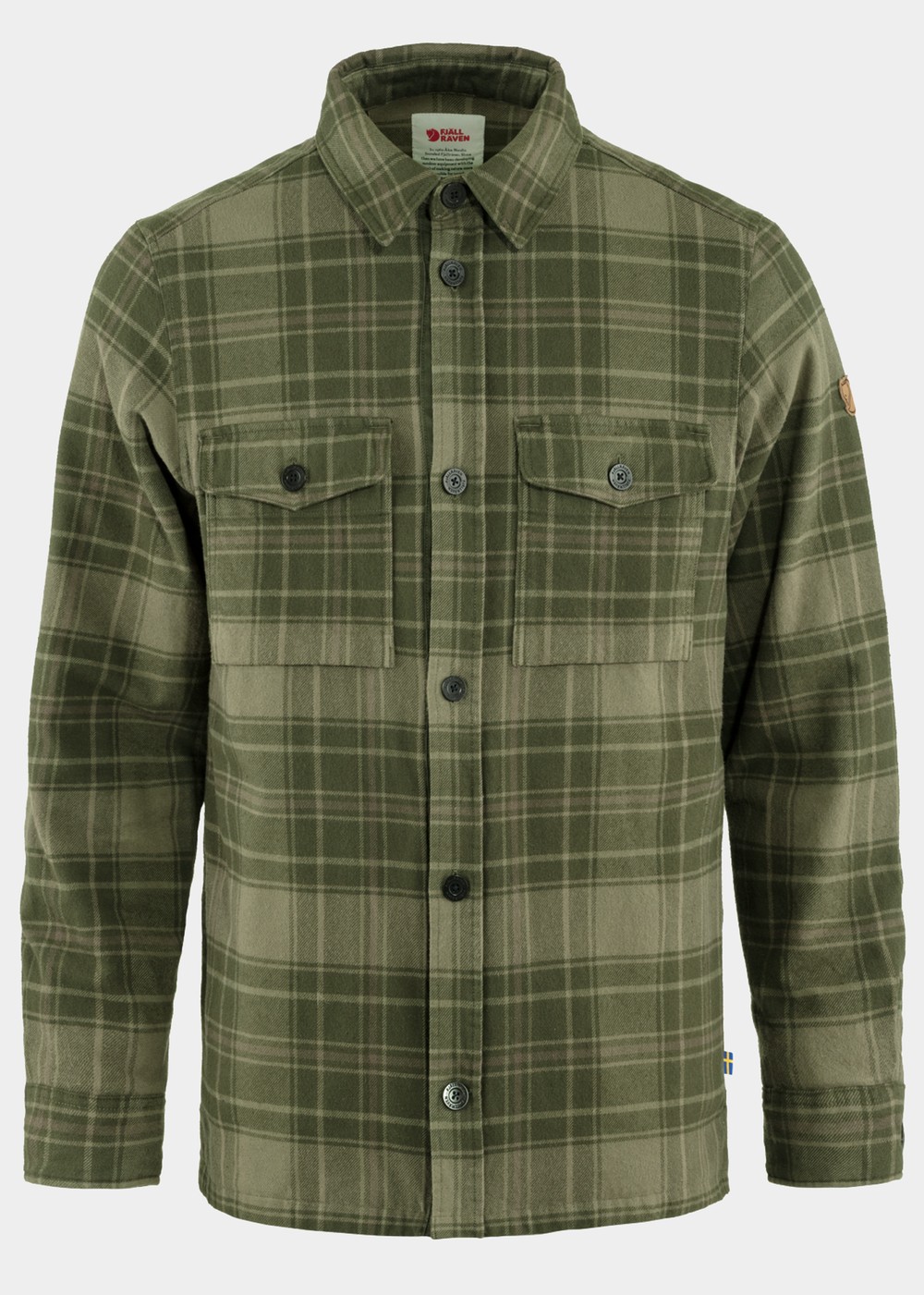 Övik Lite Padded Shirt M, Deep Forest-Laurel Green, Xl,  Långärmade Skjortor