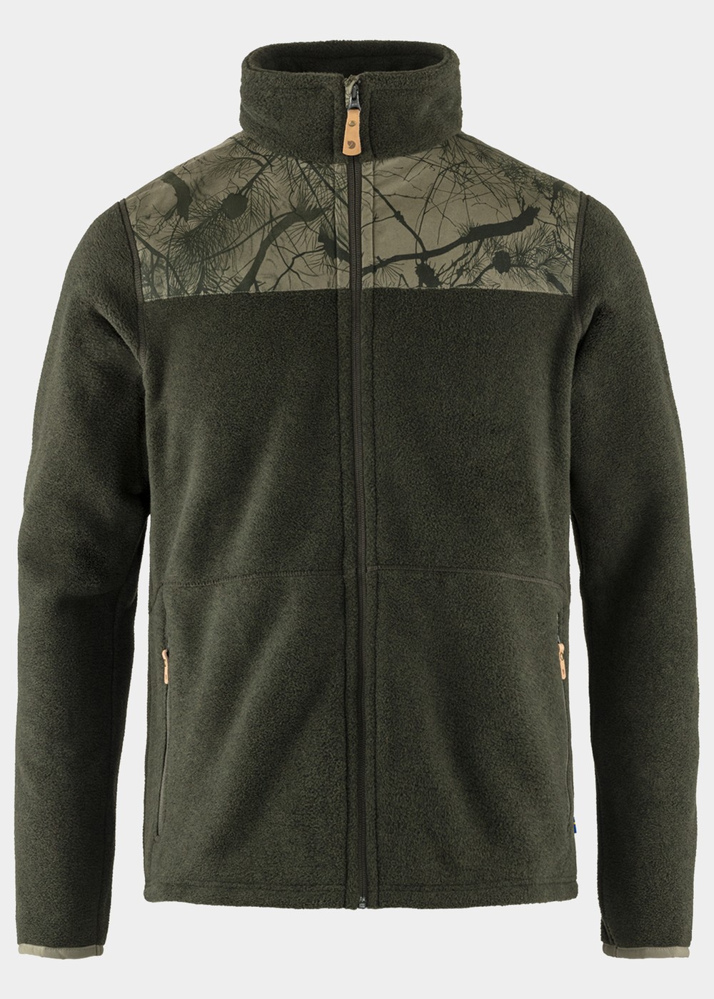 Lappland Fleece M, Laurel Green-Green Camo, M,  Fleecetröjor