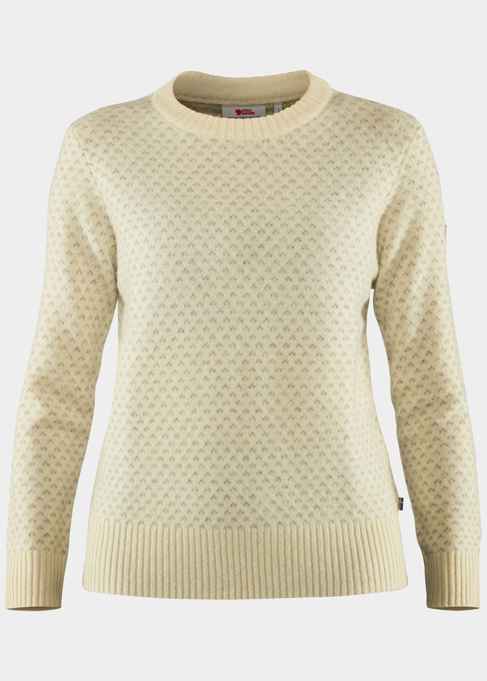 Övik Nordic Sweater W, Chalk White, L,  Sweatshirts