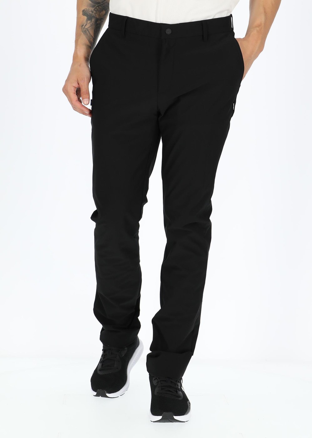 On Course Stretch Pants Long, Black, M,  Shorts