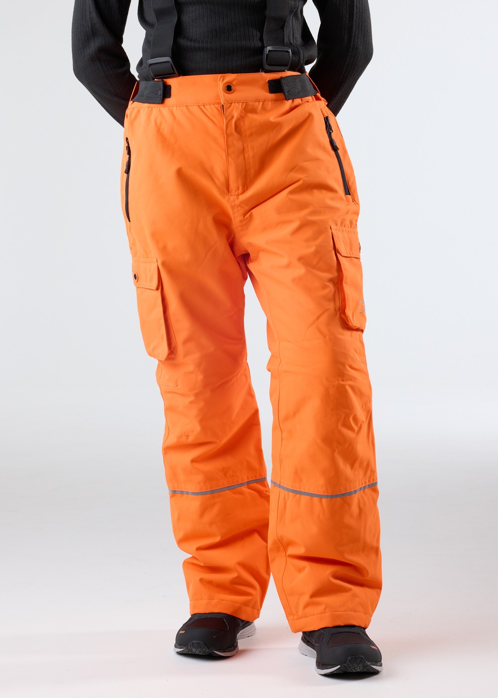 Branäs Pants Jr 2.0, Orange, 120,  Överdragsbyxor Branäs Pants Jr 2.0, Orange, 120,  Överdragsbyxor