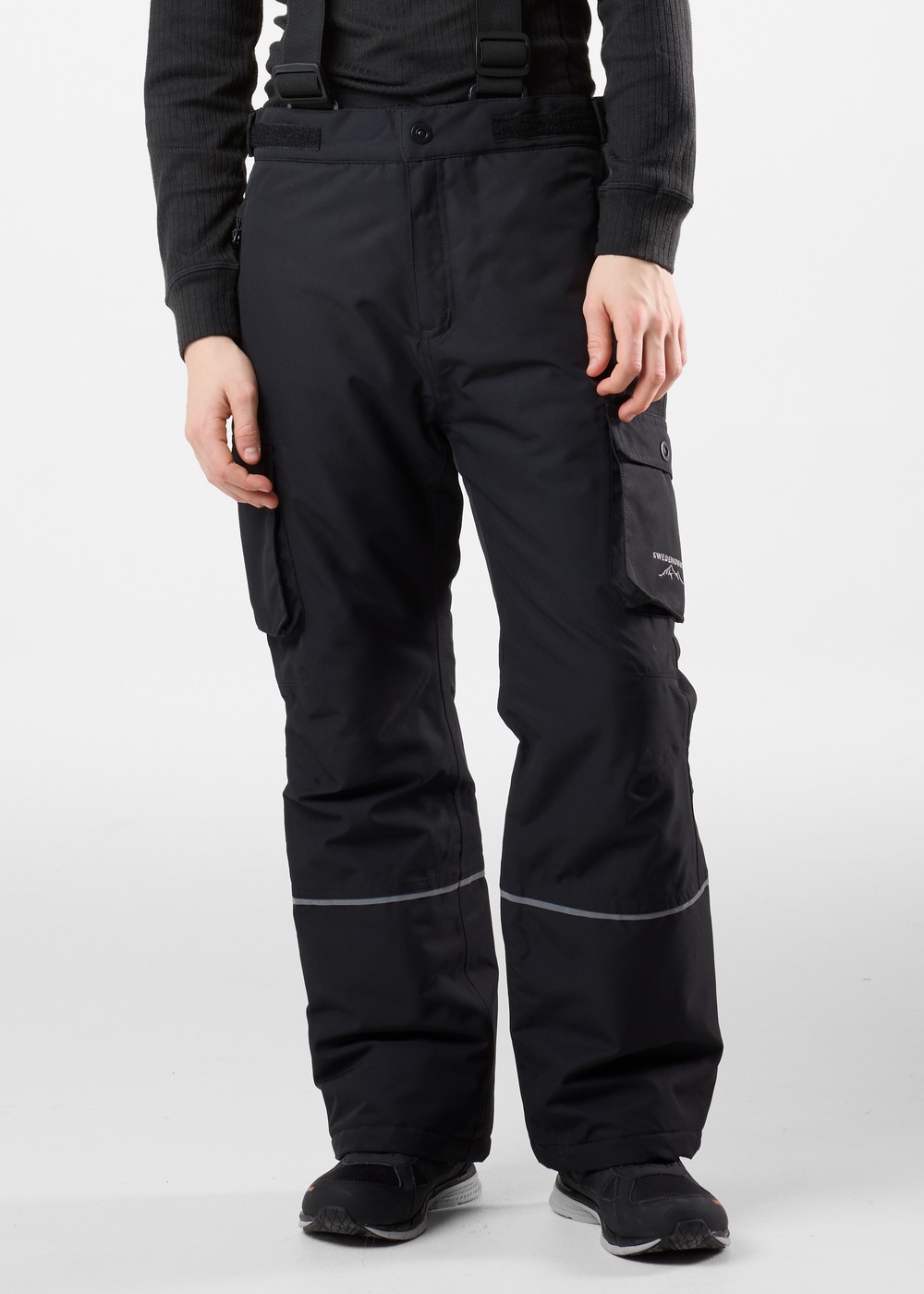 Branäs Pants Jr 2.0, Black, 160,  Överdragsbyxor