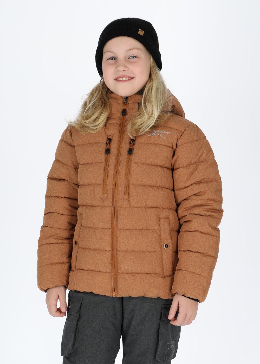 Branäs Jacket Jr 2.0, Almond Melange, 150,  Skidjackor