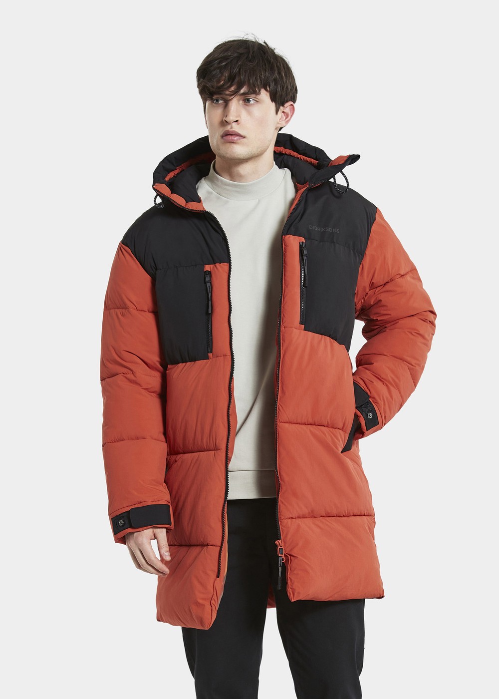 Hilmer Usx Parka, Sabi Orange, M,  Vinterjackor