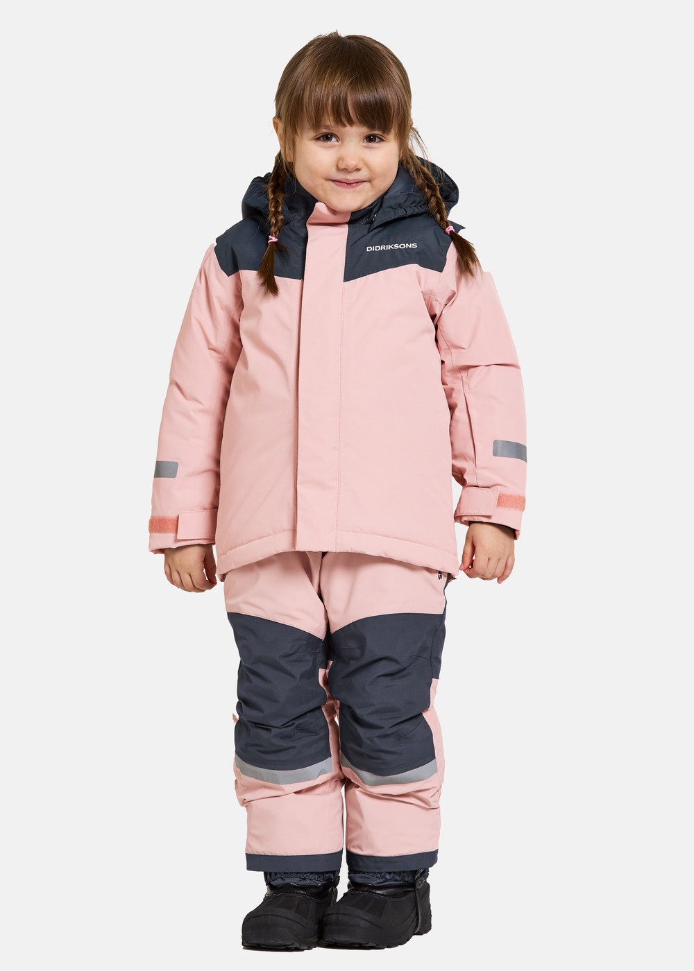 Skare Kids Set, Dusty Pink, 140,  Vinteroveraller