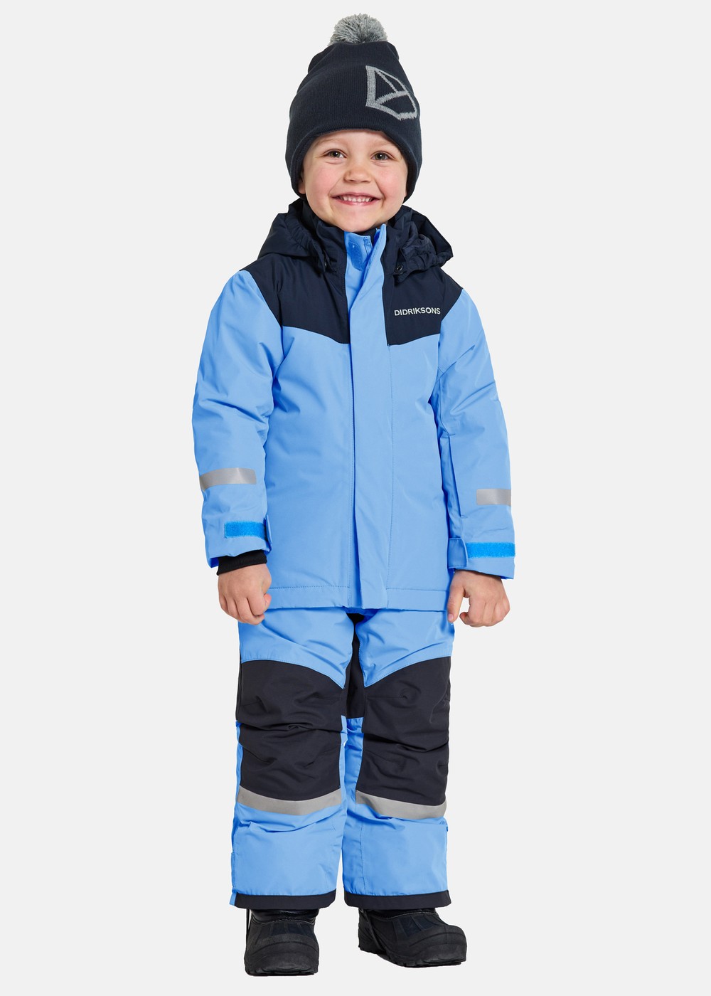 Skare Kids Set, Play Blue, 90,  Vinteroveraller