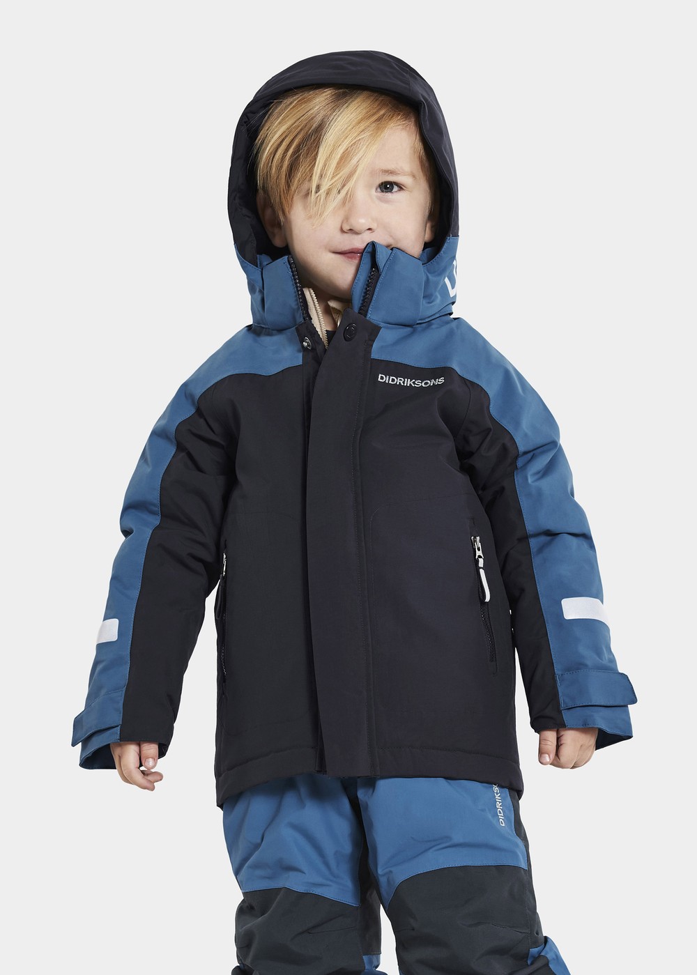 Neptun Kids Jkt, Navy, 100,  Fodrade Regnkläder Neptun Kids Jkt, Navy, 100,  Fodrade Regnkläder