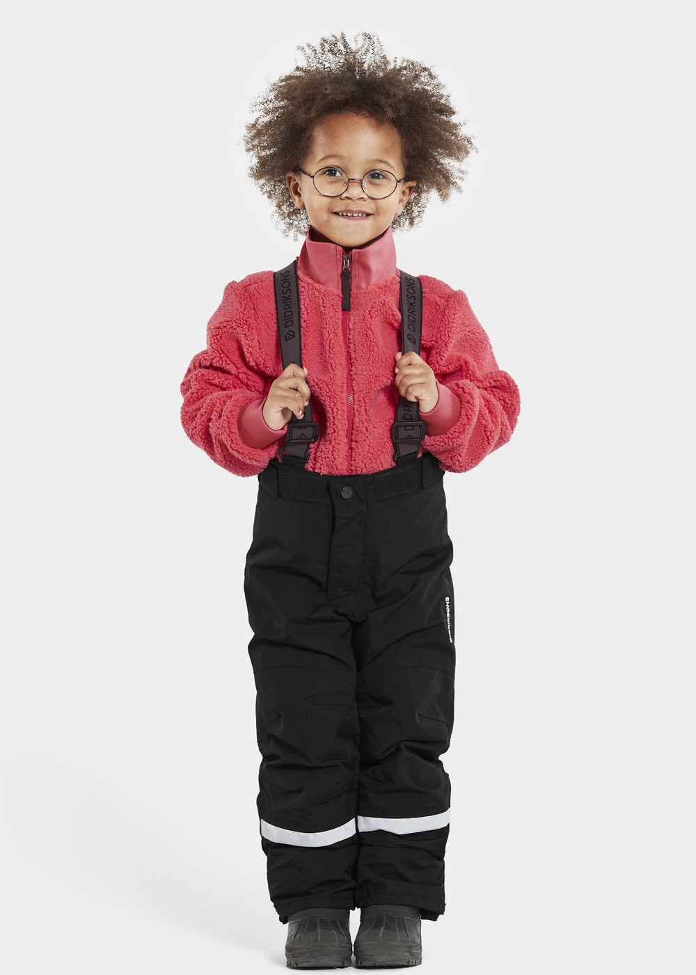 Idre Kids Pants 6, Black, 120,  Fodrade Regnkläder