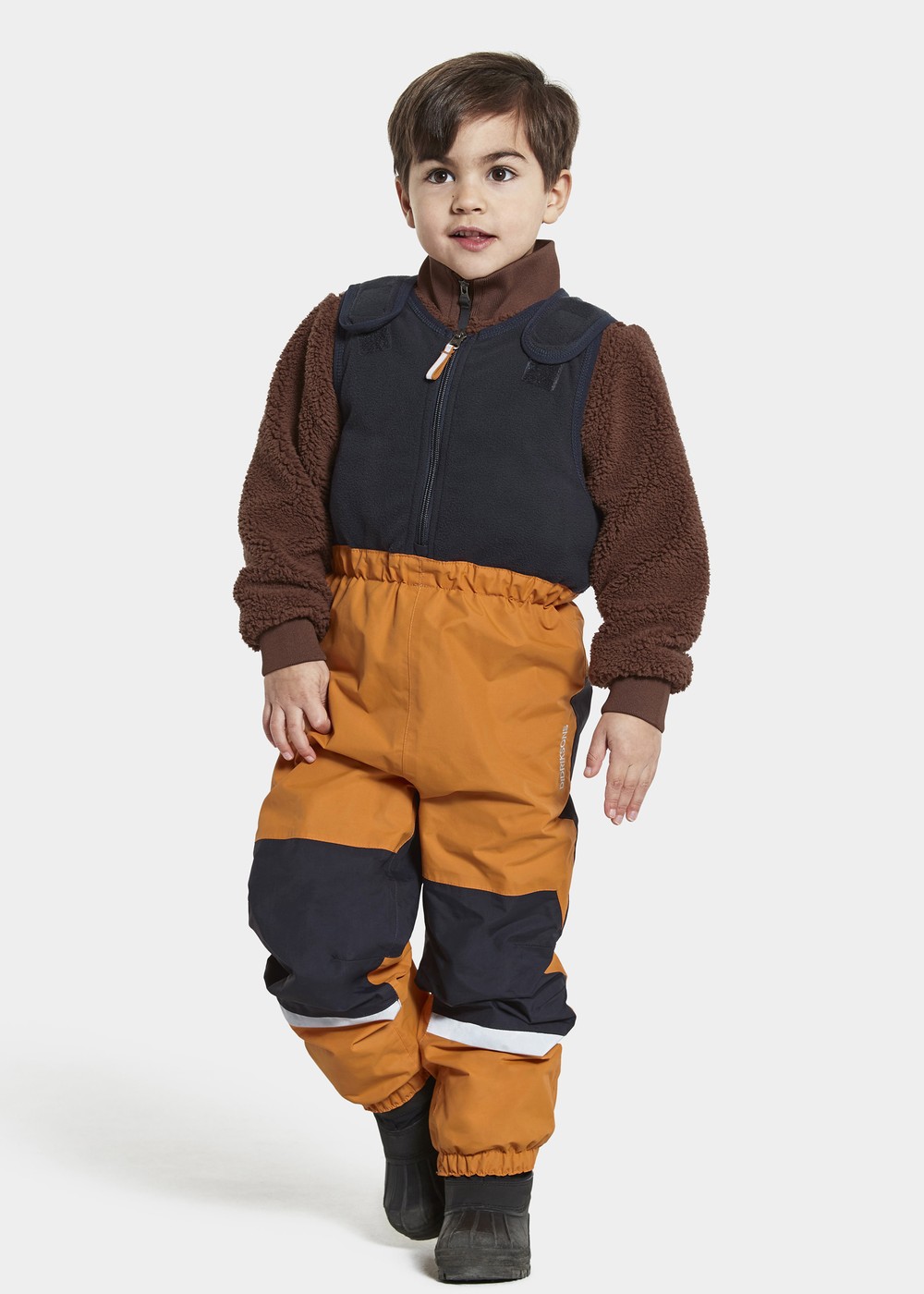 Gordon Kids Pants 2, Burnt Glow, 140,  Byxor