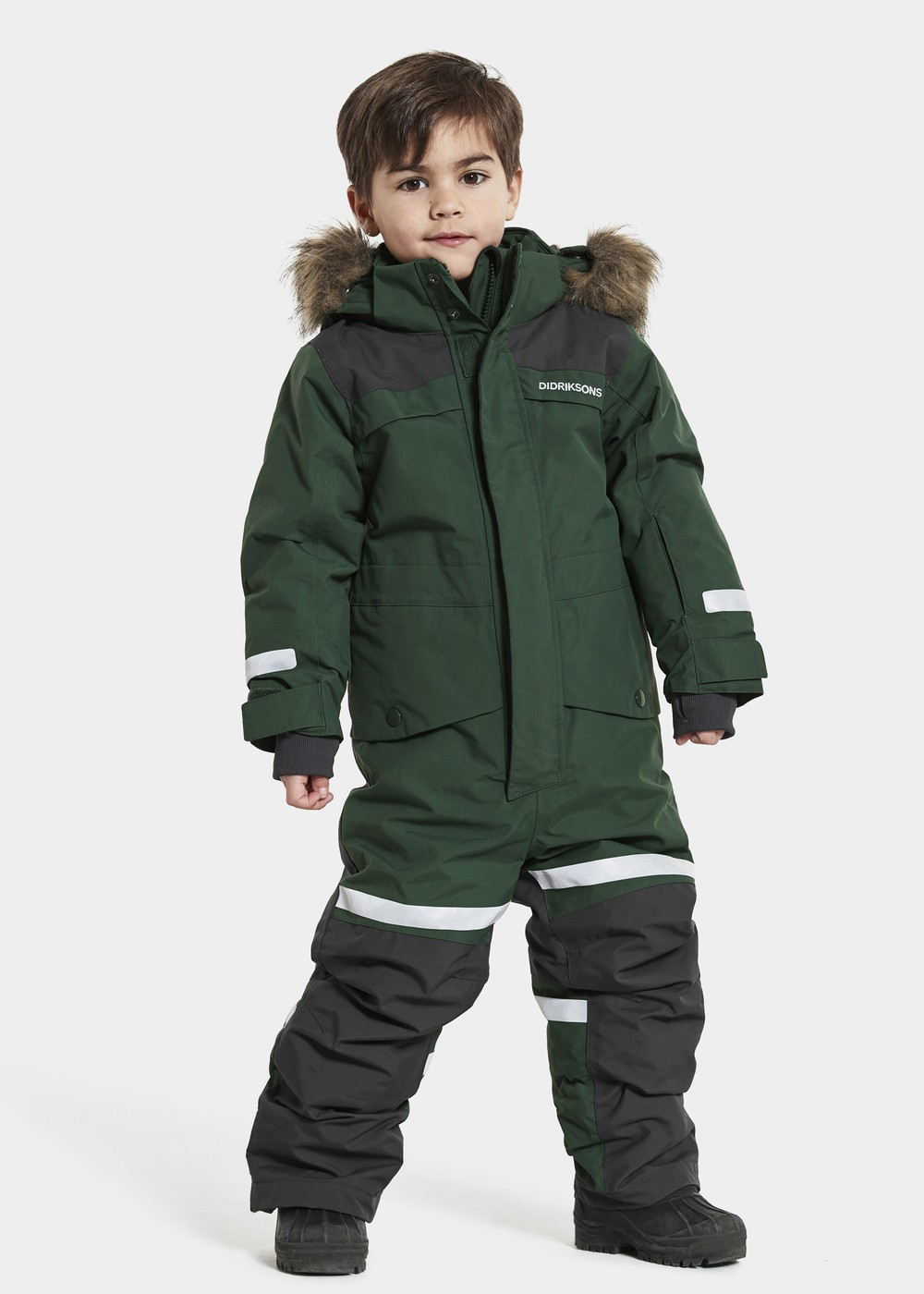 Bjärven Kds Cover, Evening Green, 80,  Vinteroveraller Bjärven Kds Cover, Evening Green, 80,  Vinteroveraller