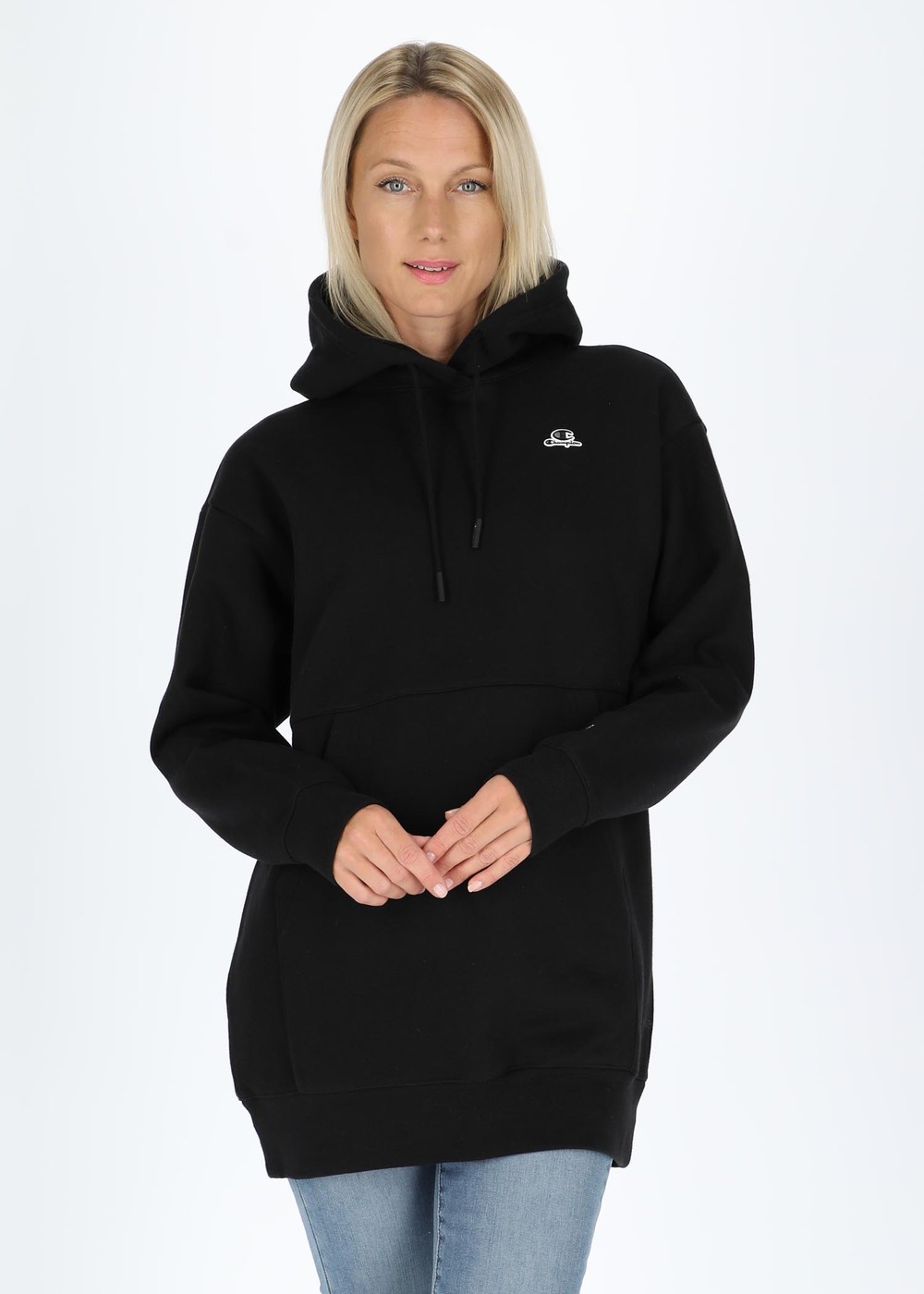 Rochester Maxi Hooded Sweatshirt, Black Beauty, Xs,  Hoodies