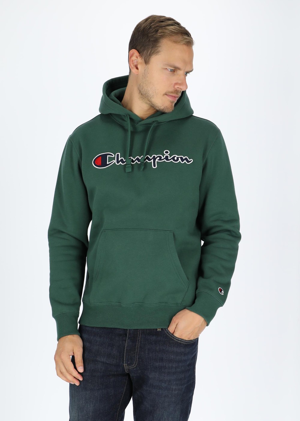 Rochester Hooded Sweatshirt, Trekking Green, S,  Hoodies