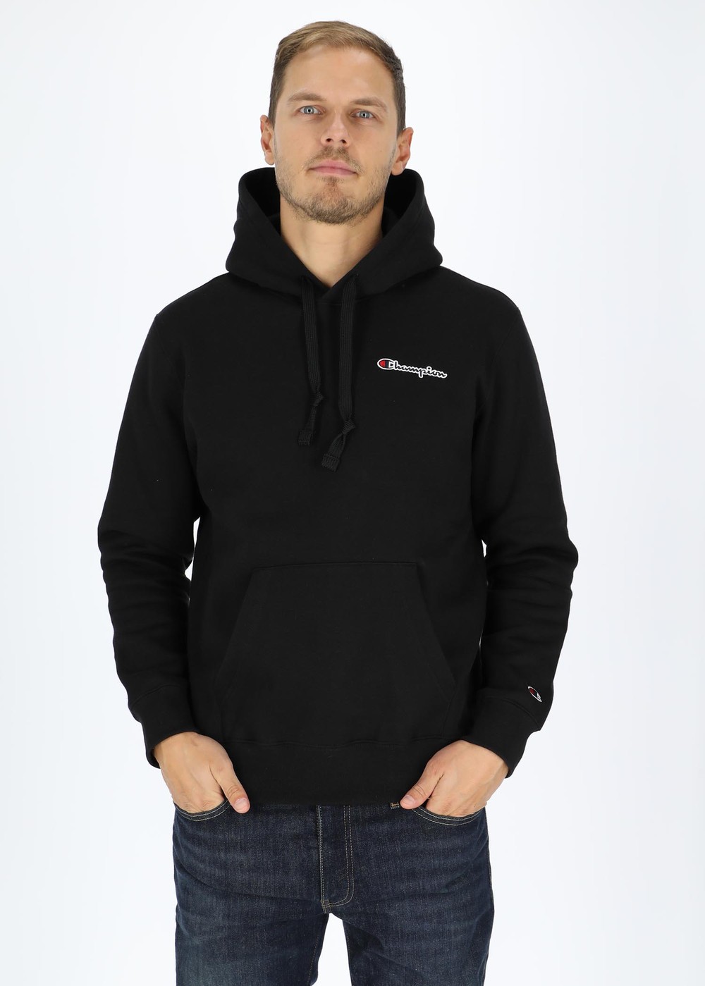 Rochester Hooded Sweatshirt Small Logo, Black Beauty, Xs,  Hoodies