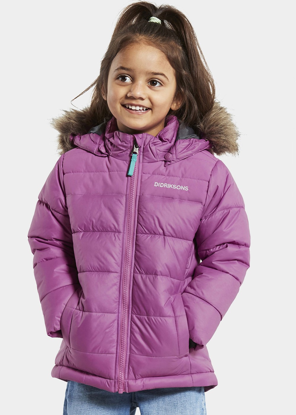 Digory Kids Jkt 3, Radiant Purple, 90,  Vinterjackor | Kläder//Junior//Overaller//Vinteroveraller | Padelspecialisterna