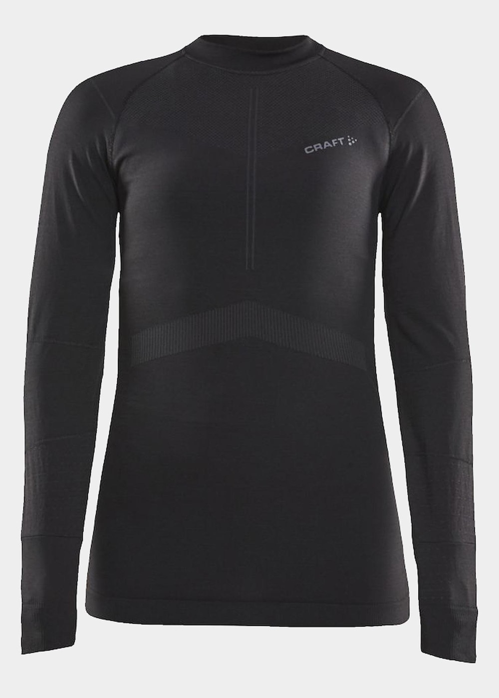 Adv Active Intensity Cn Ls W, Black-Asphalt, Xs,  Underställströjor