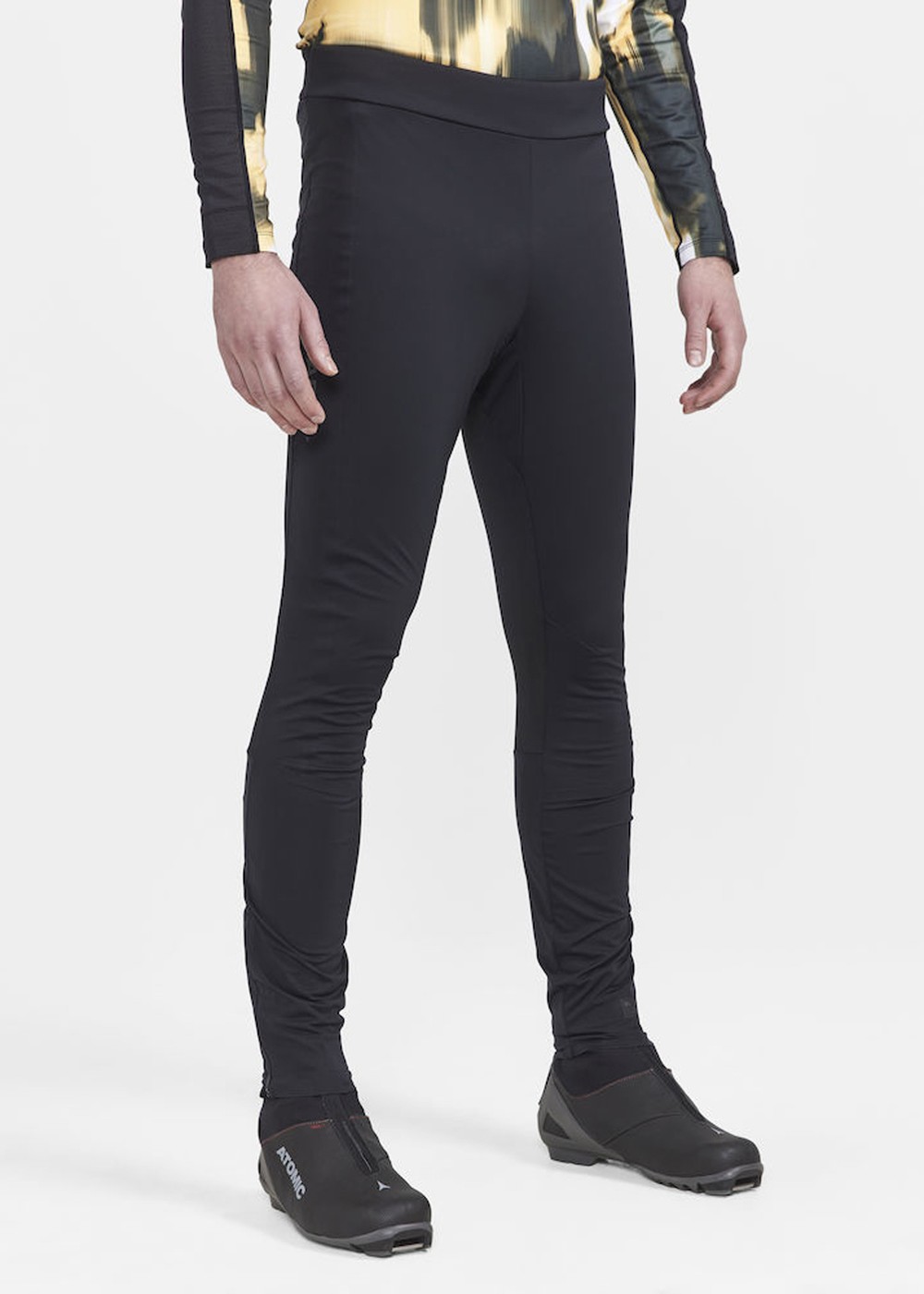 Pro Nordic Race Wind Tights M, Black, S,  Längdskidkläder